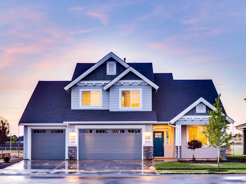 Happy homeowners